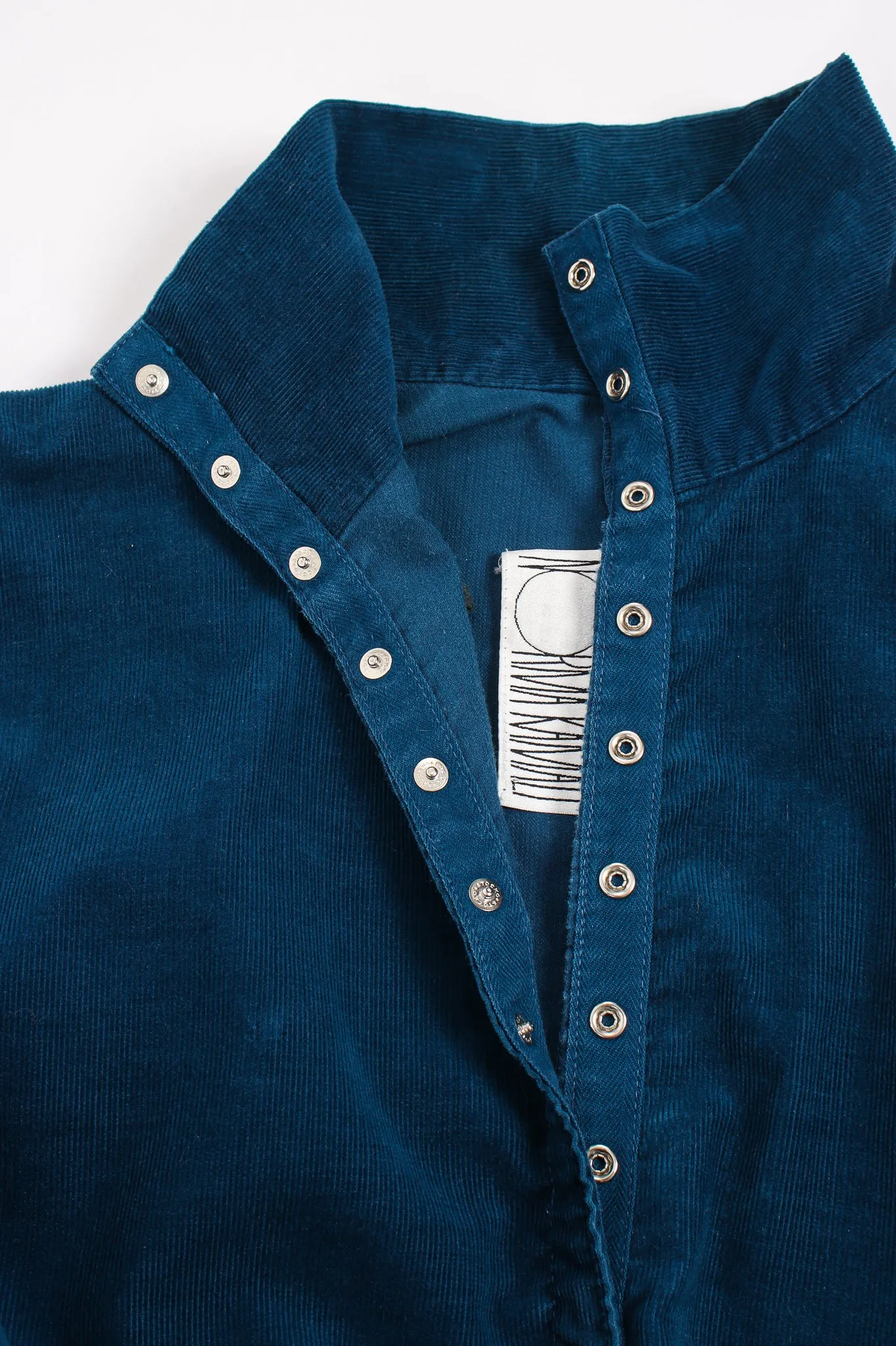 Corduroy Wide Square Dress