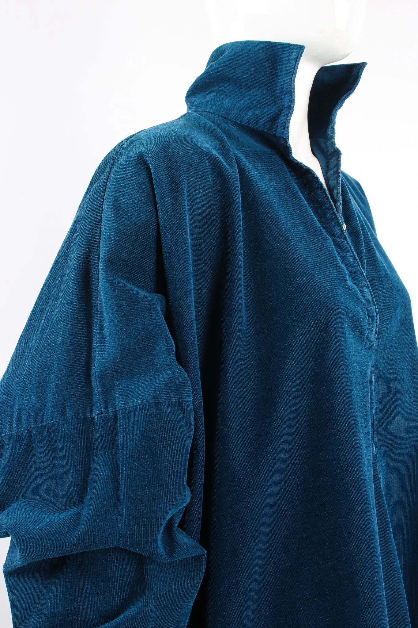 Corduroy Wide Square Dress