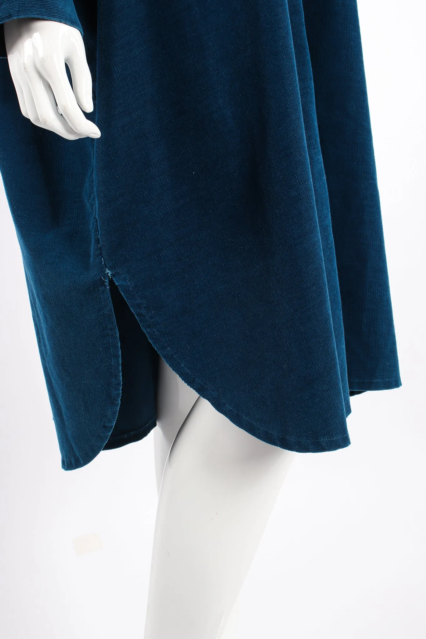 Corduroy Wide Square Dress