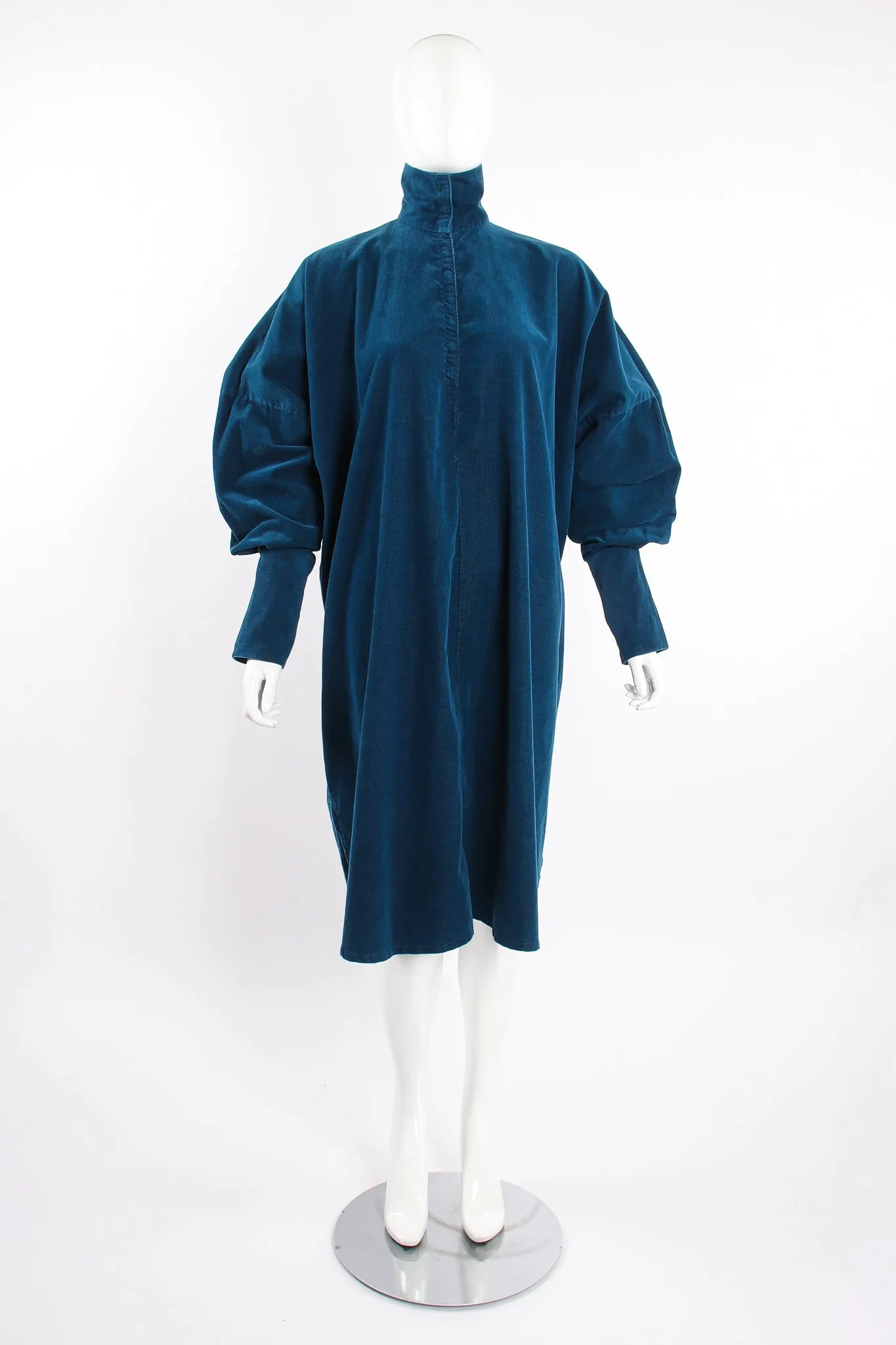 Corduroy Wide Square Dress