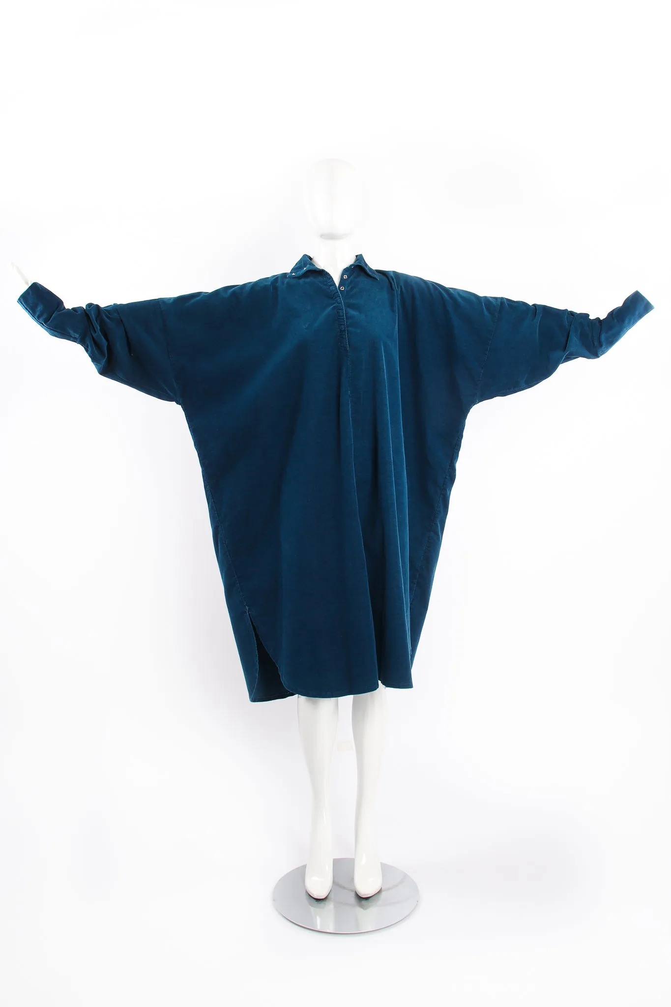 Corduroy Wide Square Dress