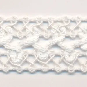 Cotton Lace Braid #01 White