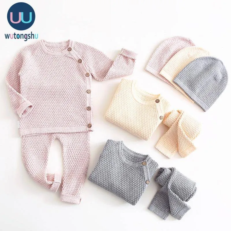 Cotton Long Sleeve Tops   Pants Outfit