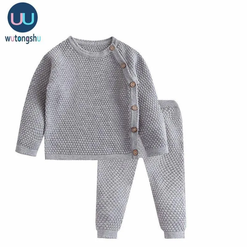 Cotton Long Sleeve Tops   Pants Outfit
