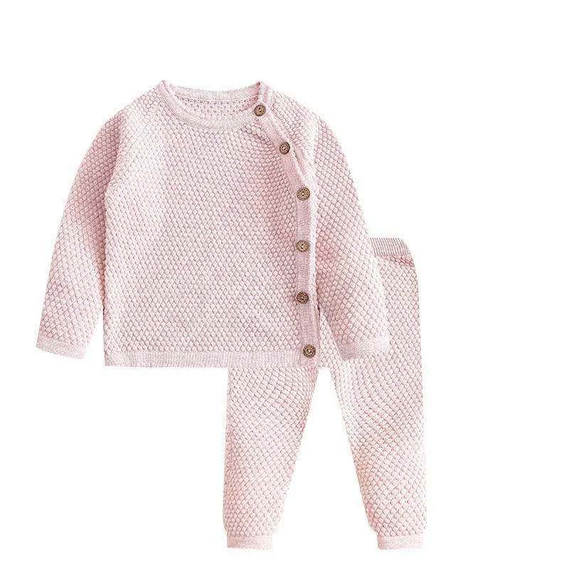 Cotton Long Sleeve Tops   Pants Outfit
