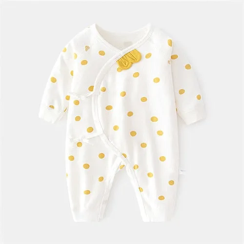 Cotton Soft Jumpsuit for Newborn Girls and Boys 0-6 Months