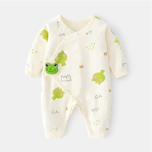 Cotton Soft Jumpsuit for Newborn Girls and Boys 0-6 Months