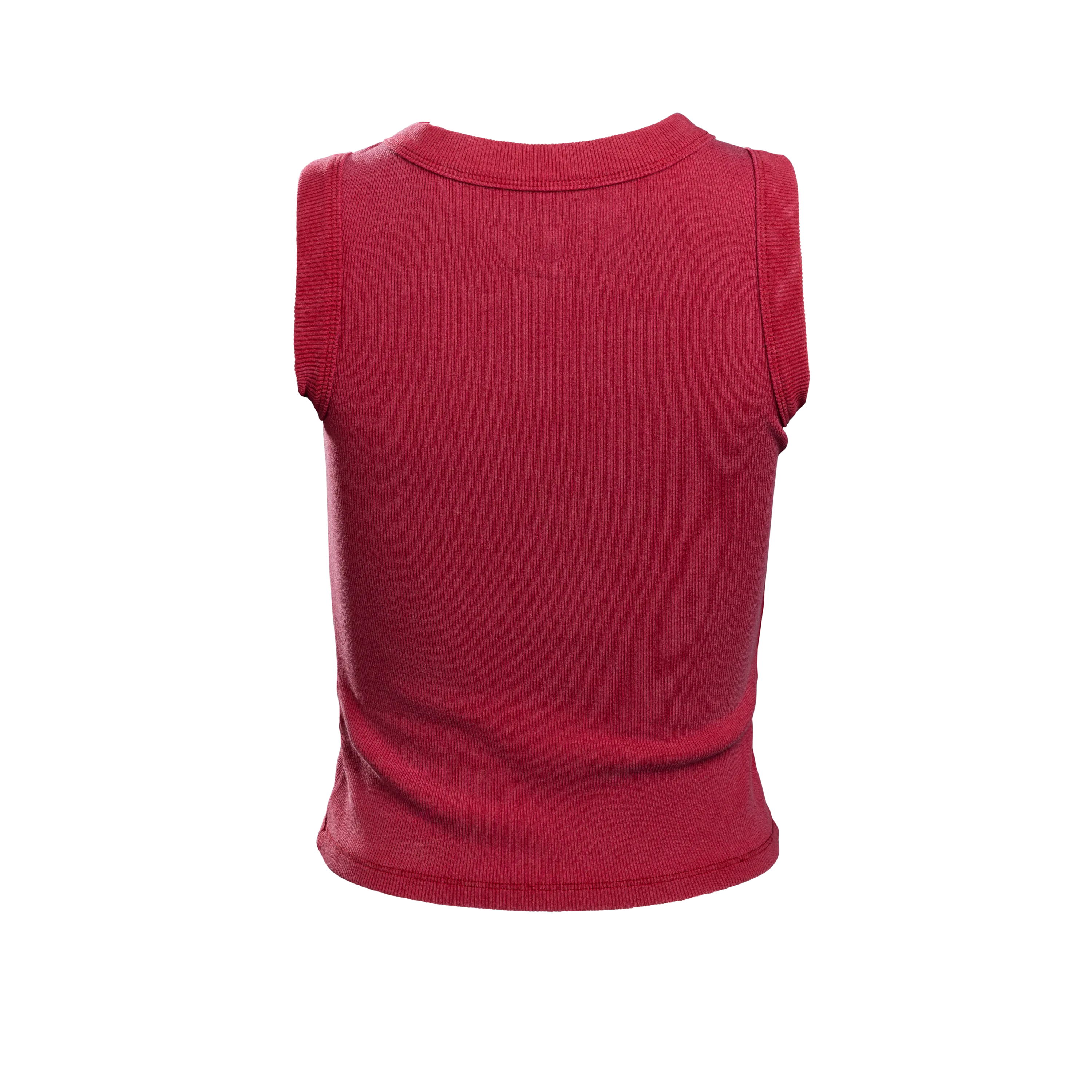 Court Culture Embroidered Logo Red Tank