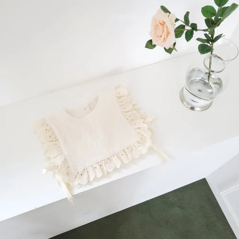 Cream Cotton Vest