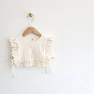Cream Cotton Vest