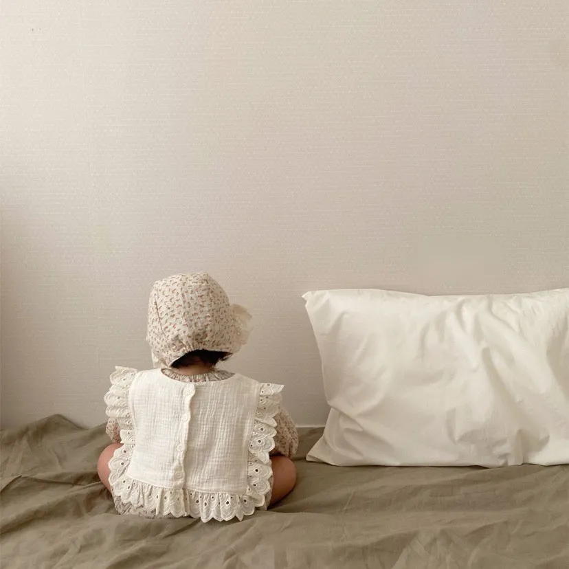 Cream Cotton Vest