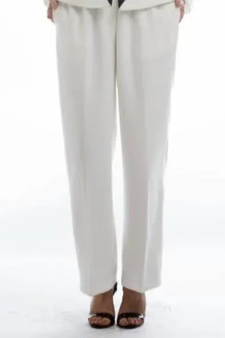 Crepe Pants (White) Style # 1113