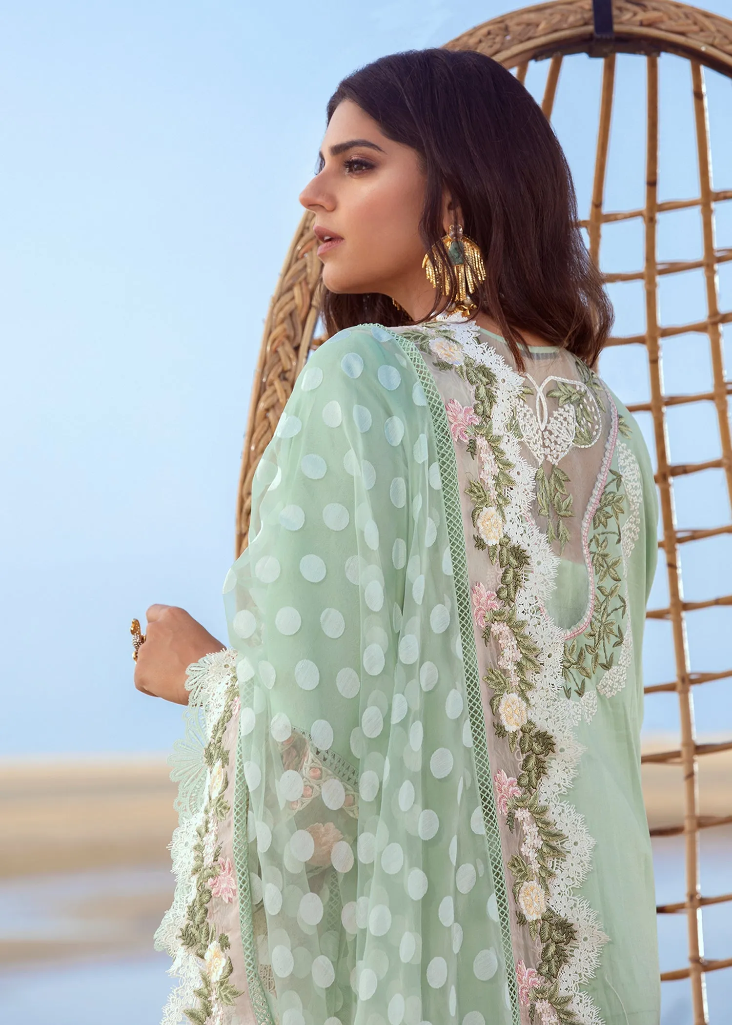 CRIMSON BY SAIRA SHAKIRA | Jewel by the Beach-Serendipity - 5B - Seafoam