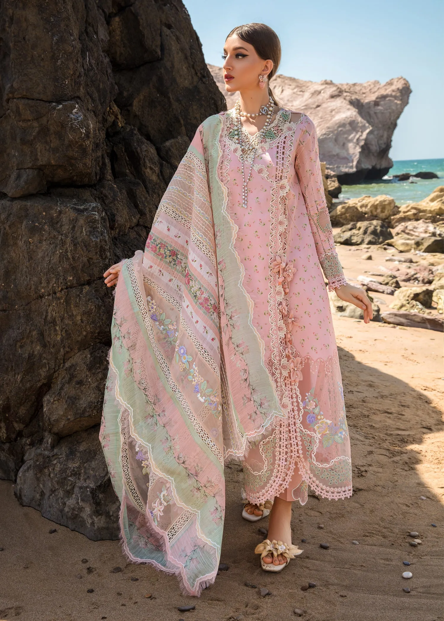 CRIMSON LAWN 2023 BY SAIRA SHAKIRA | Summer Rosettes