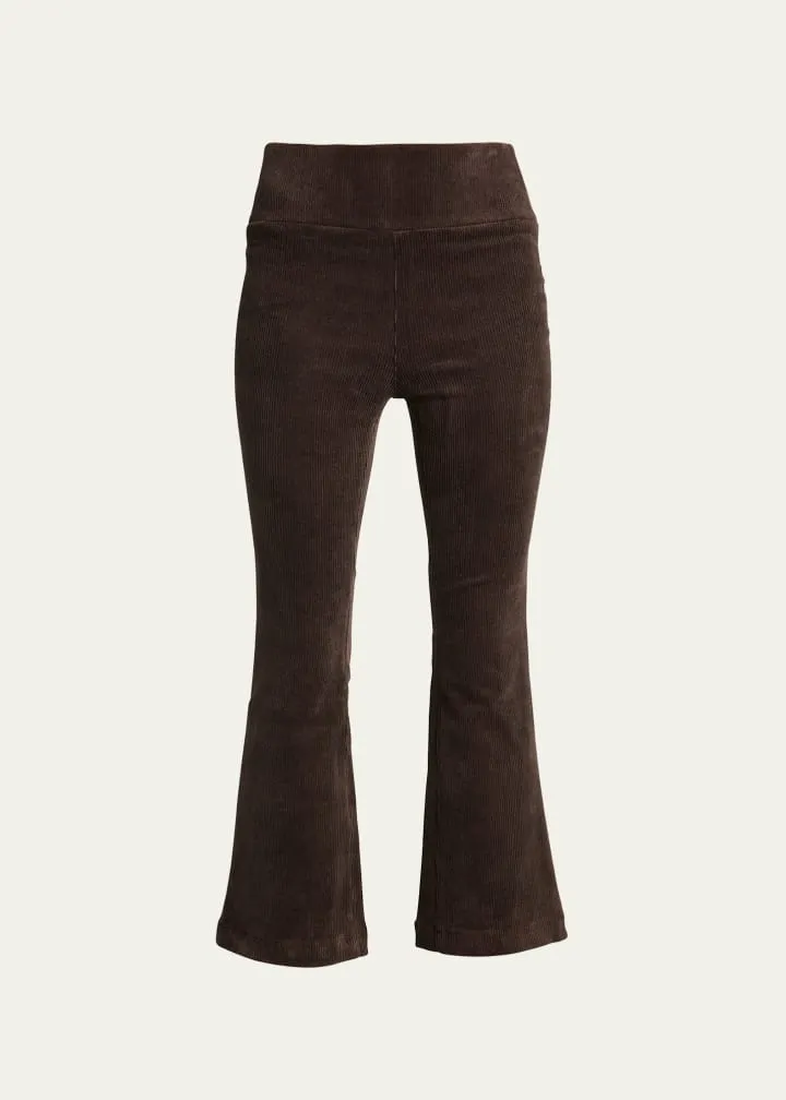 Crop Flare Corduroy Legging