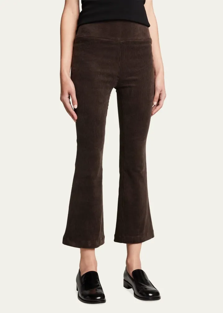 Crop Flare Corduroy Legging