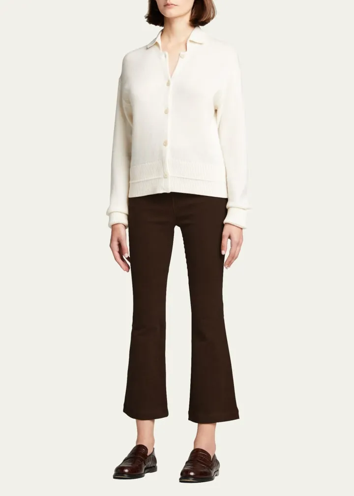 Crop Flare Corduroy Legging