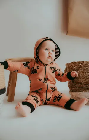 Cub Romper Terracotta