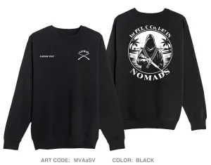 CUSTOM 1st PLT, C Co, 1-87 IN Comfort Unisex Crewneck Sweatshirt - MVAaSV