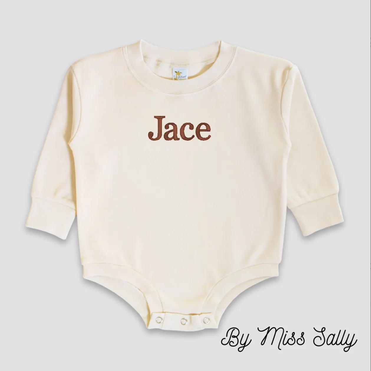 Custom Embroidered Bubble Romper