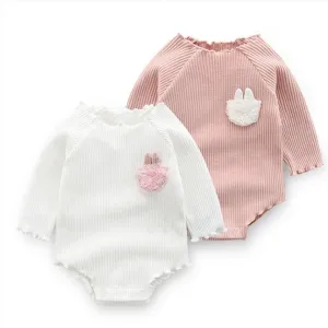 Cute Baby Girls  Long Sleeved Jumpsuit