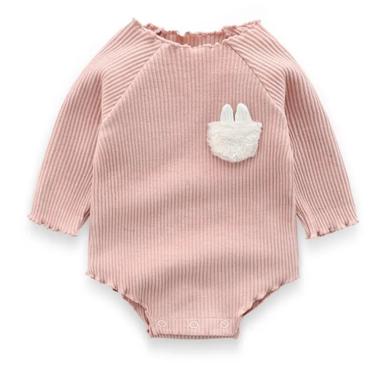 Cute Baby Girls  Long Sleeved Jumpsuit