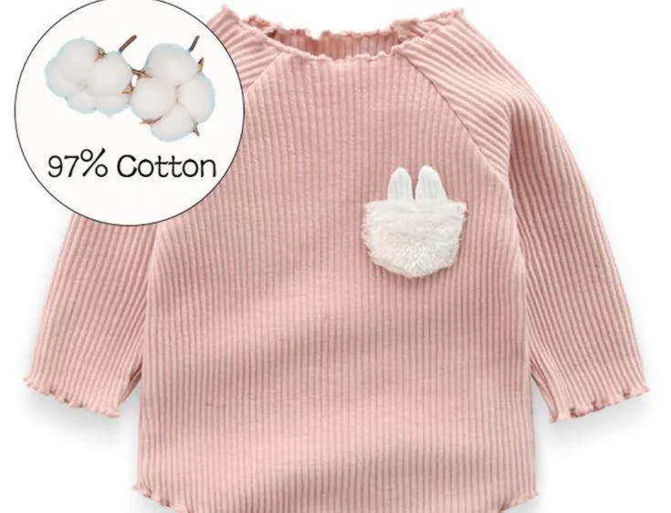 Cute Baby Girls  Long Sleeved Jumpsuit
