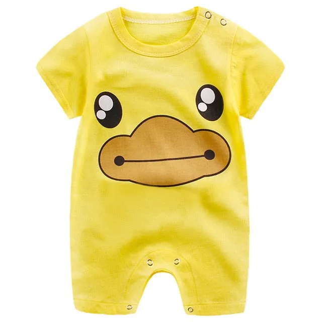 Cute Unisex Baby Rompers