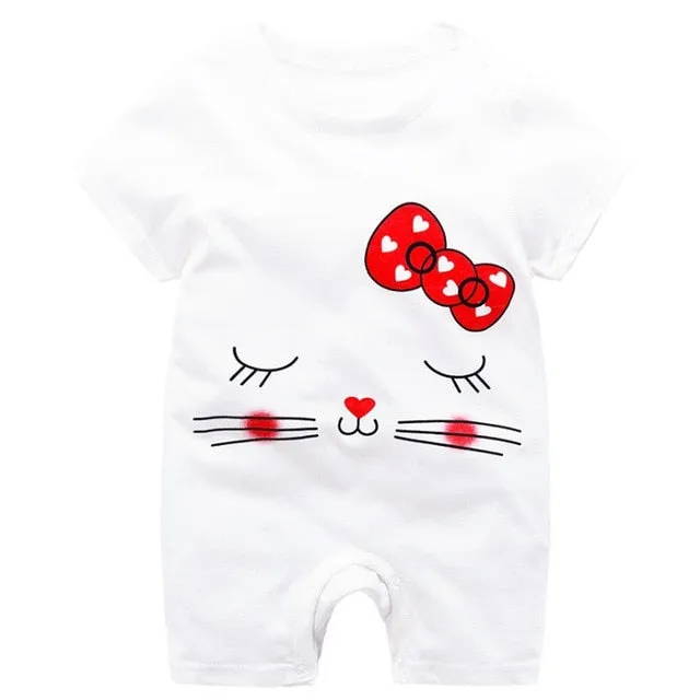 Cute Unisex Baby Rompers