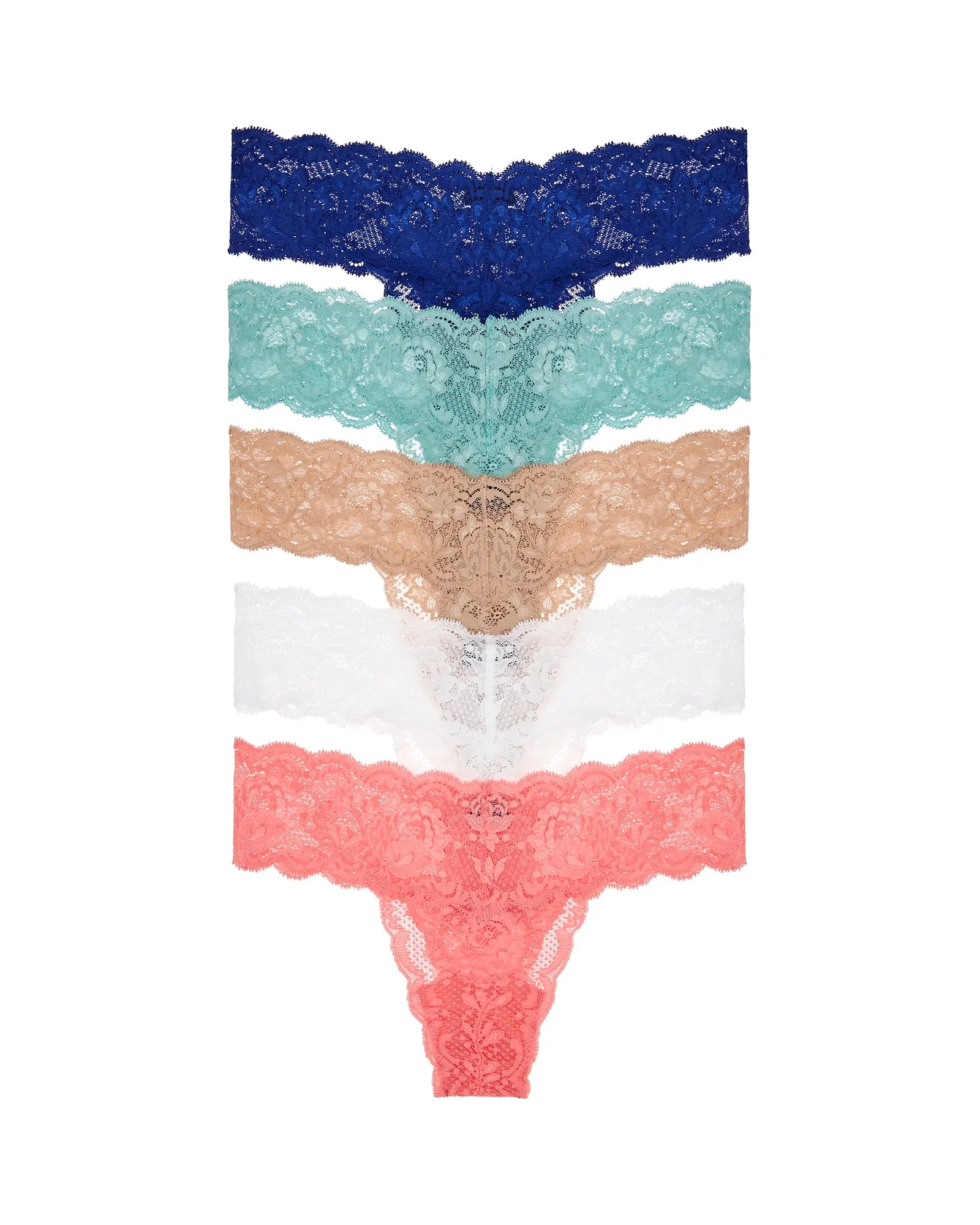Cutie Lr Thong 5 Pack
