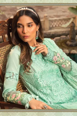 D-2211-A | Maria B Mein Teri Aan Lawn Summer Collection 22 | Unstitched Embroidered  Lawn Suits