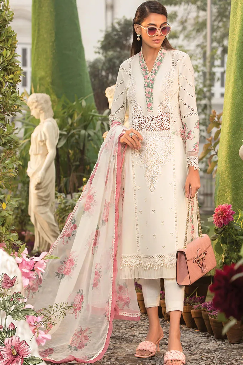 D-2212-A | Maria B Mein Teri Aan Lawn Summer Collection 22 | Unstitched Embroidered  Lawn Suits