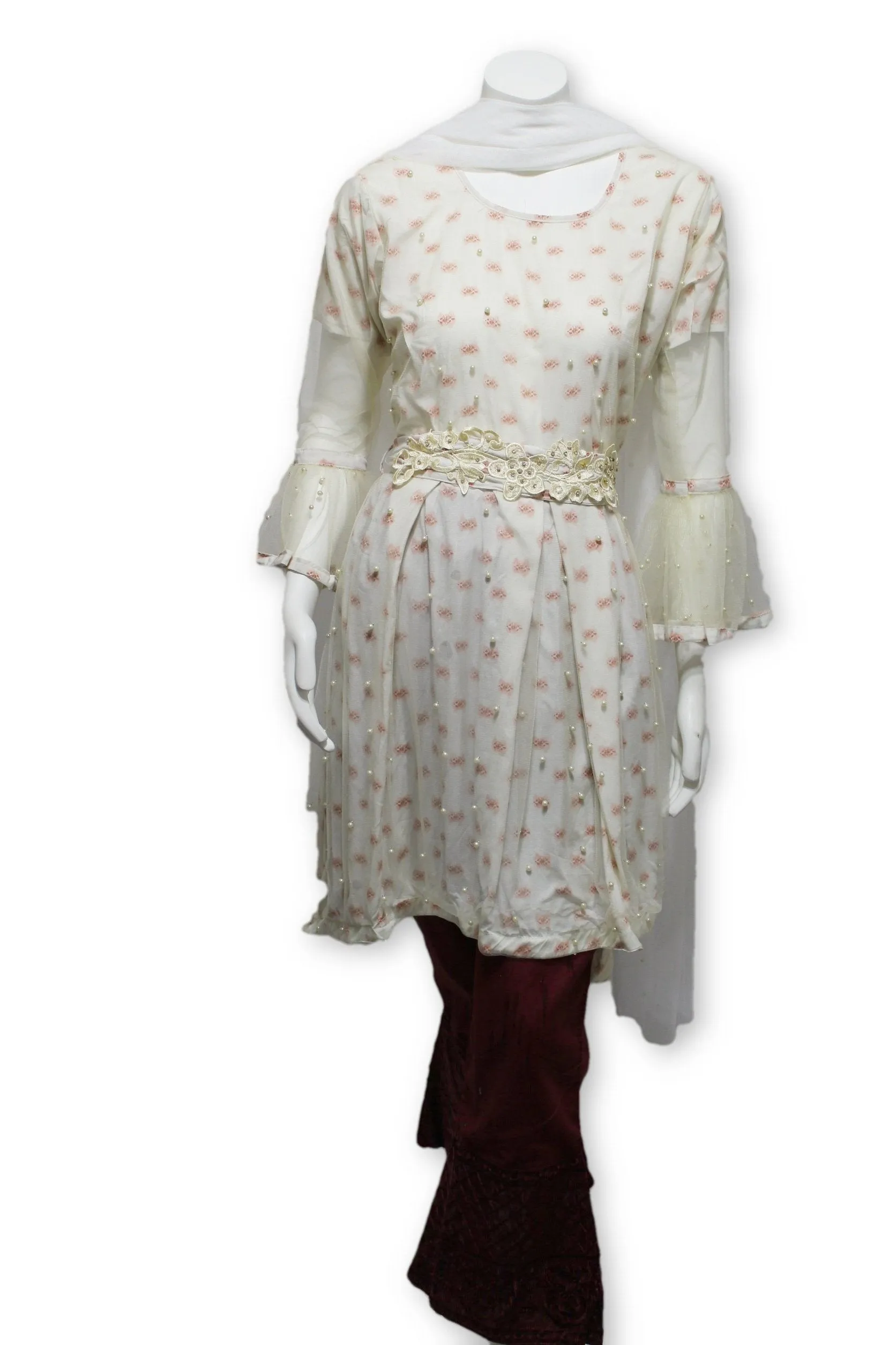 D18 Pakistani Indian Trendy Peplum Style