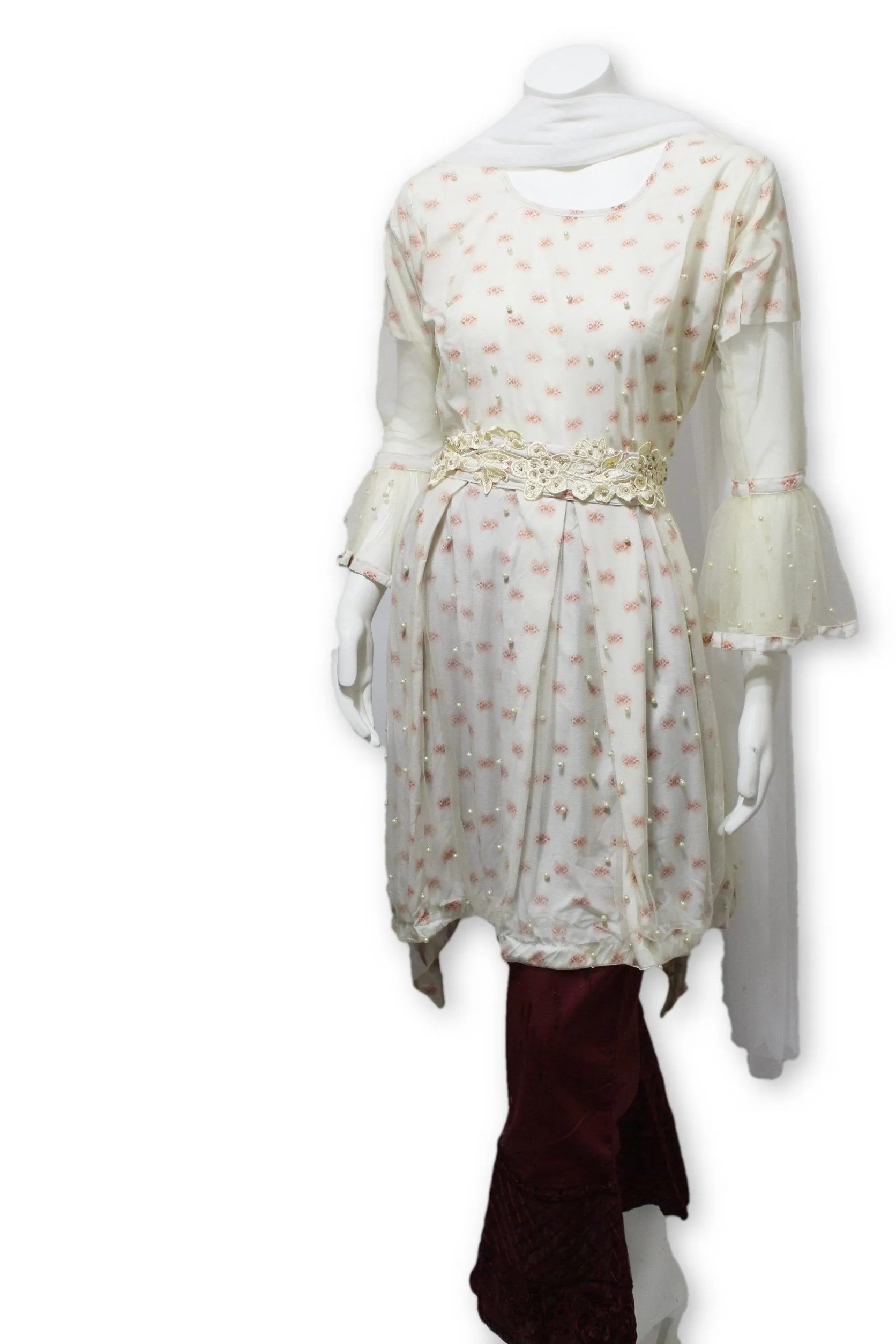 D18 Pakistani Indian Trendy Peplum Style