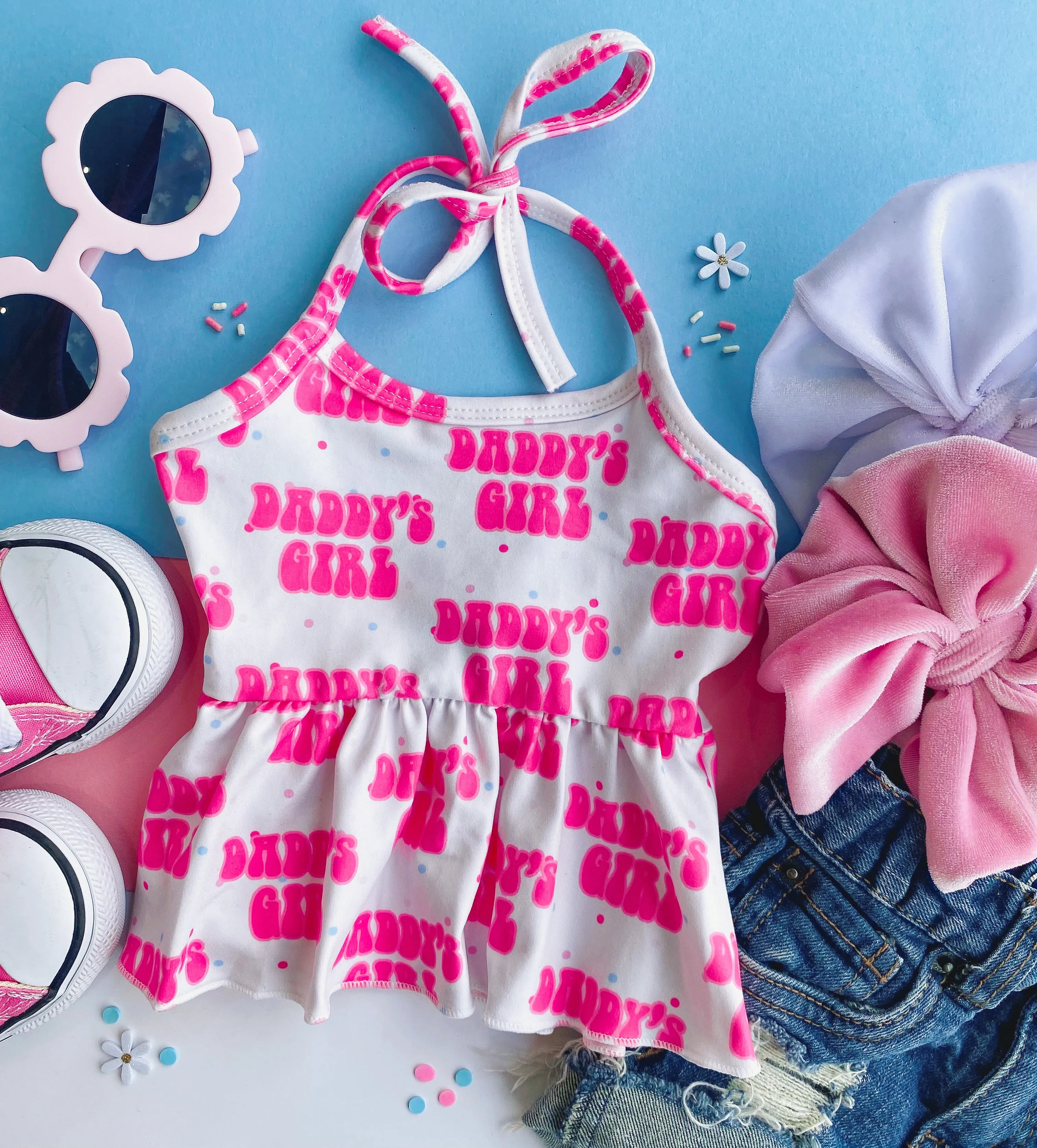 daddy's girl halter top