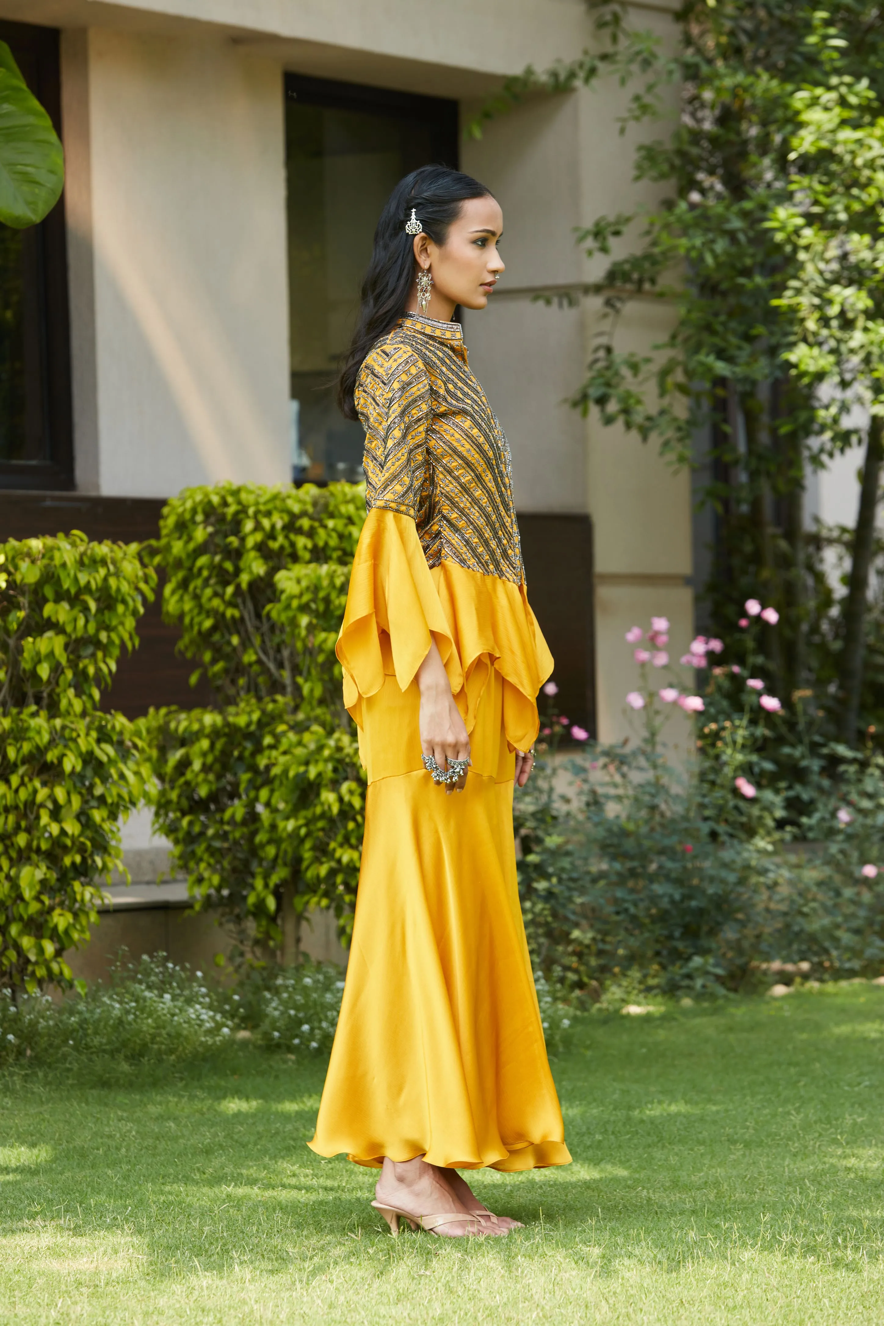 Daniyah Top & Sharara Co-ord Set