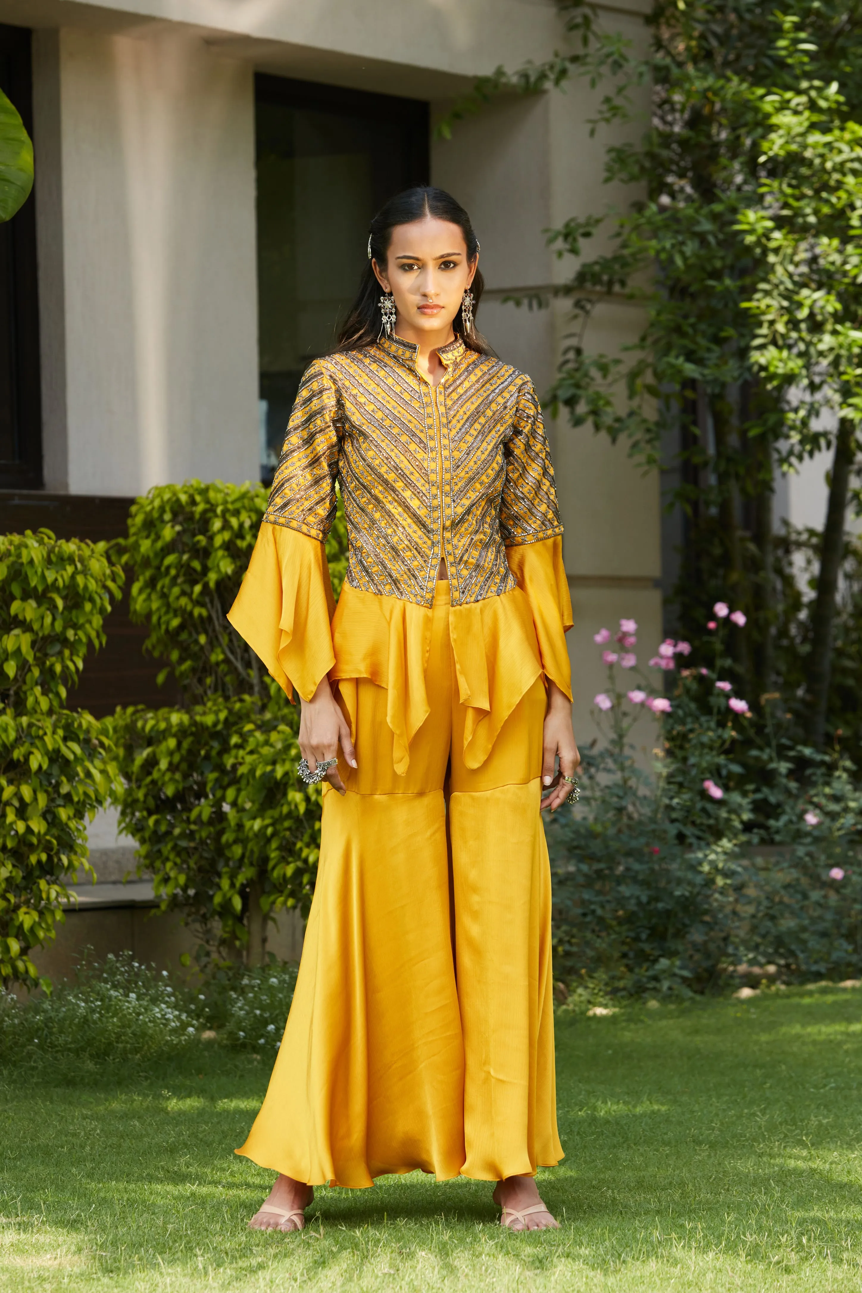 Daniyah Top & Sharara Co-ord Set