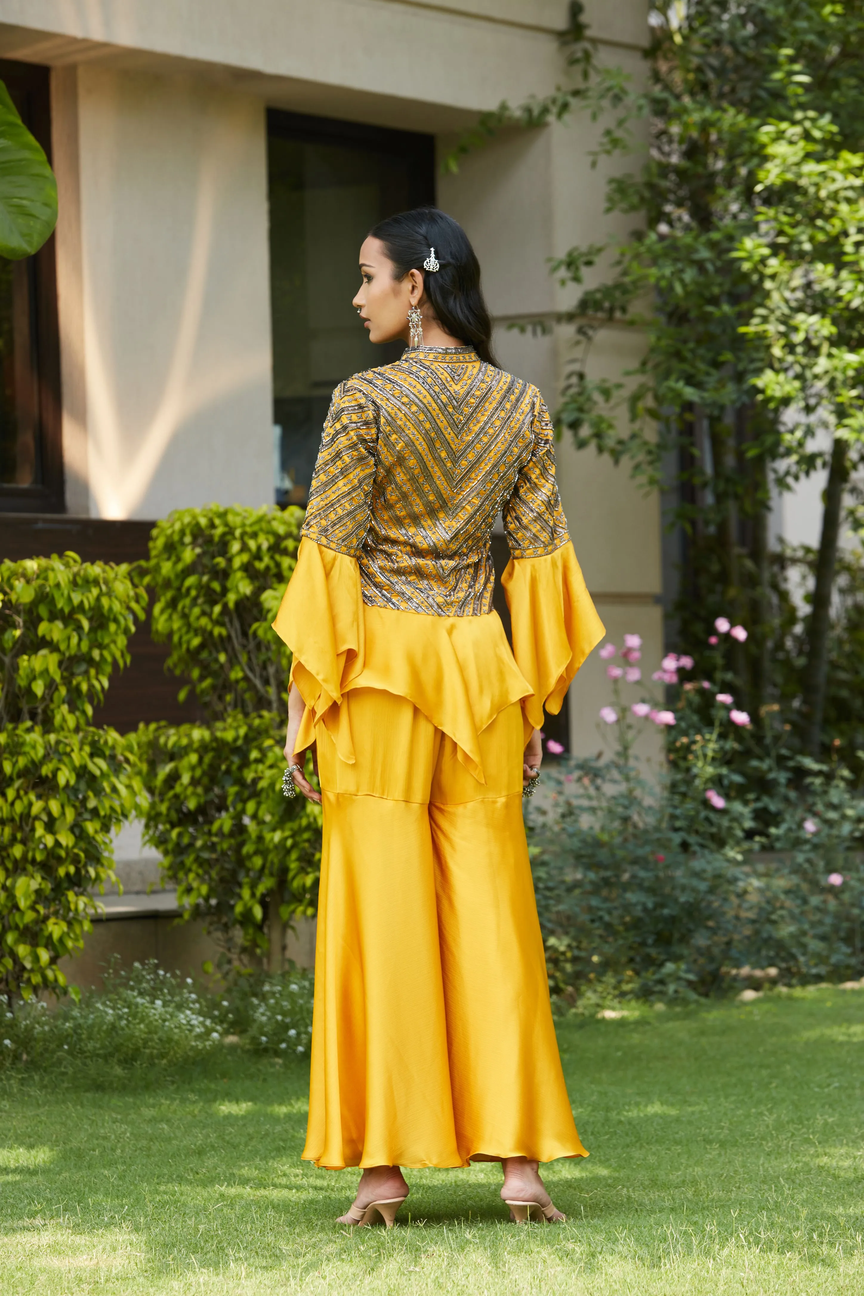 Daniyah Top & Sharara Co-ord Set