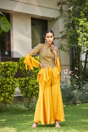 Daniyah Top & Sharara Co-ord Set