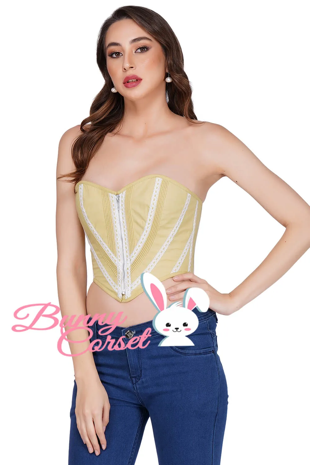 Dayena Overbust Cotton Corset