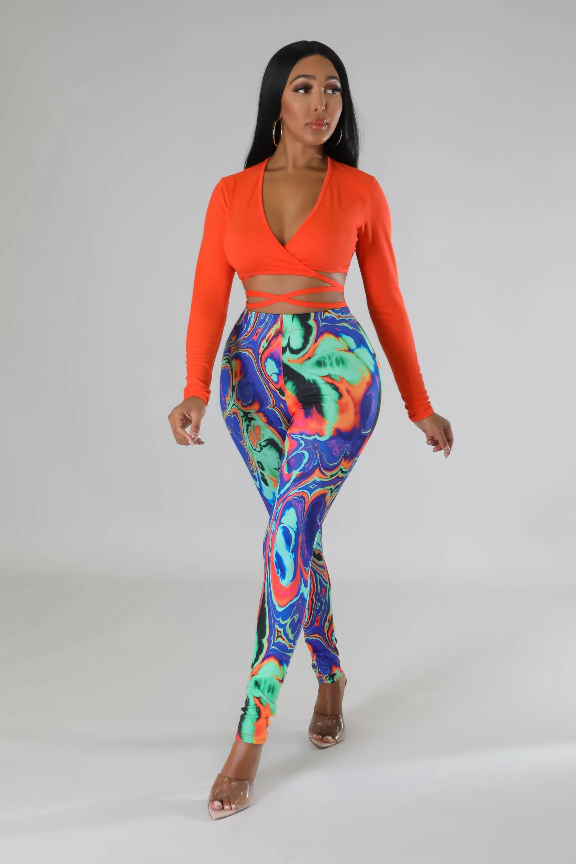 Daysha 2pc Legging Set Plus