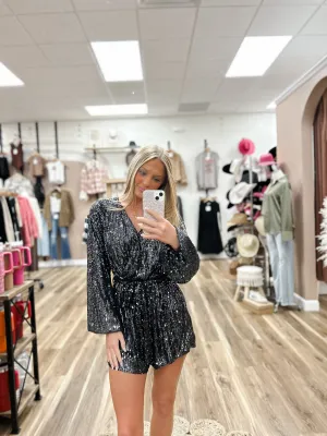 Dazz Sequin Romper
