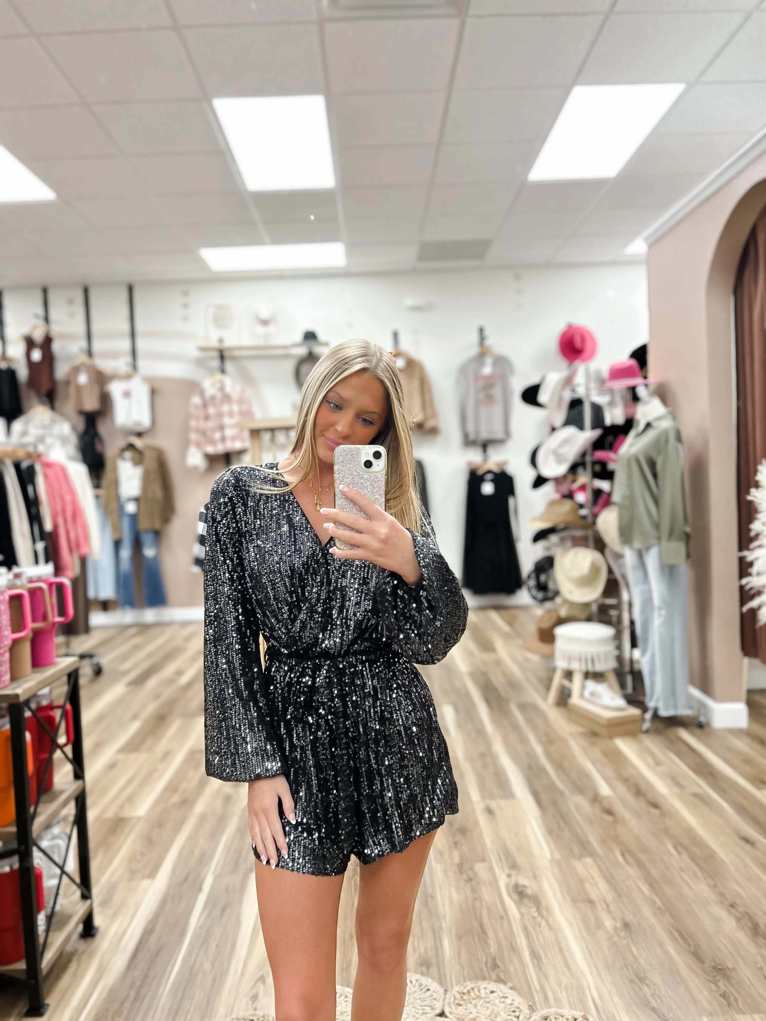 Dazz Sequin Romper