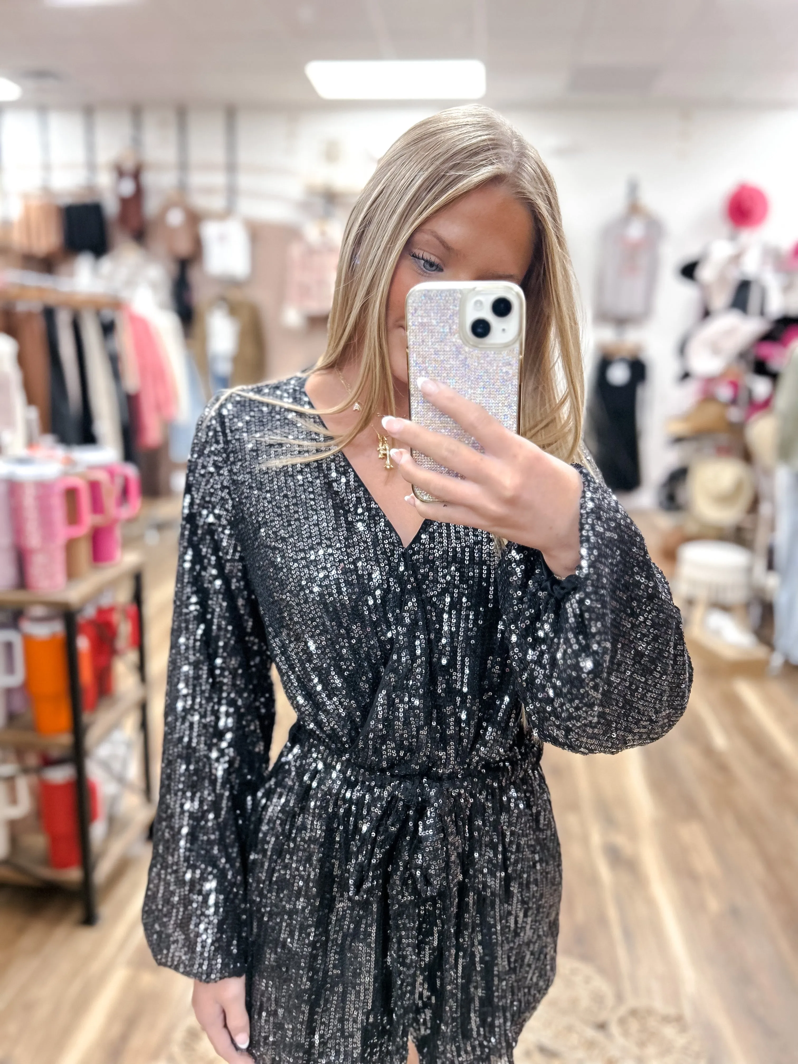 Dazz Sequin Romper