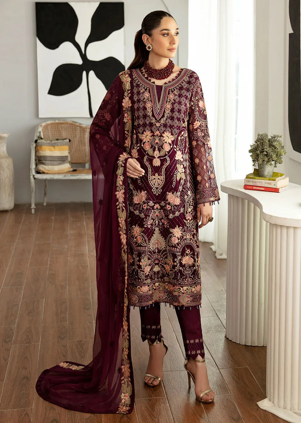 DD-1104 - Unstitched - Rangoon by Ramsha Volume 2 2023