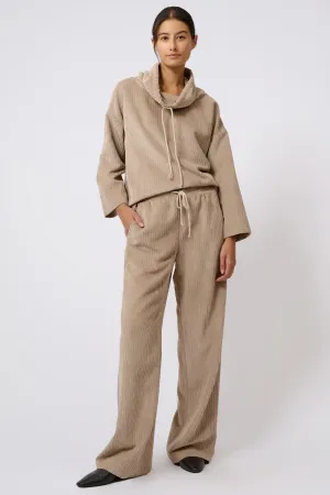 Debbie Drawstring Pant - Beige