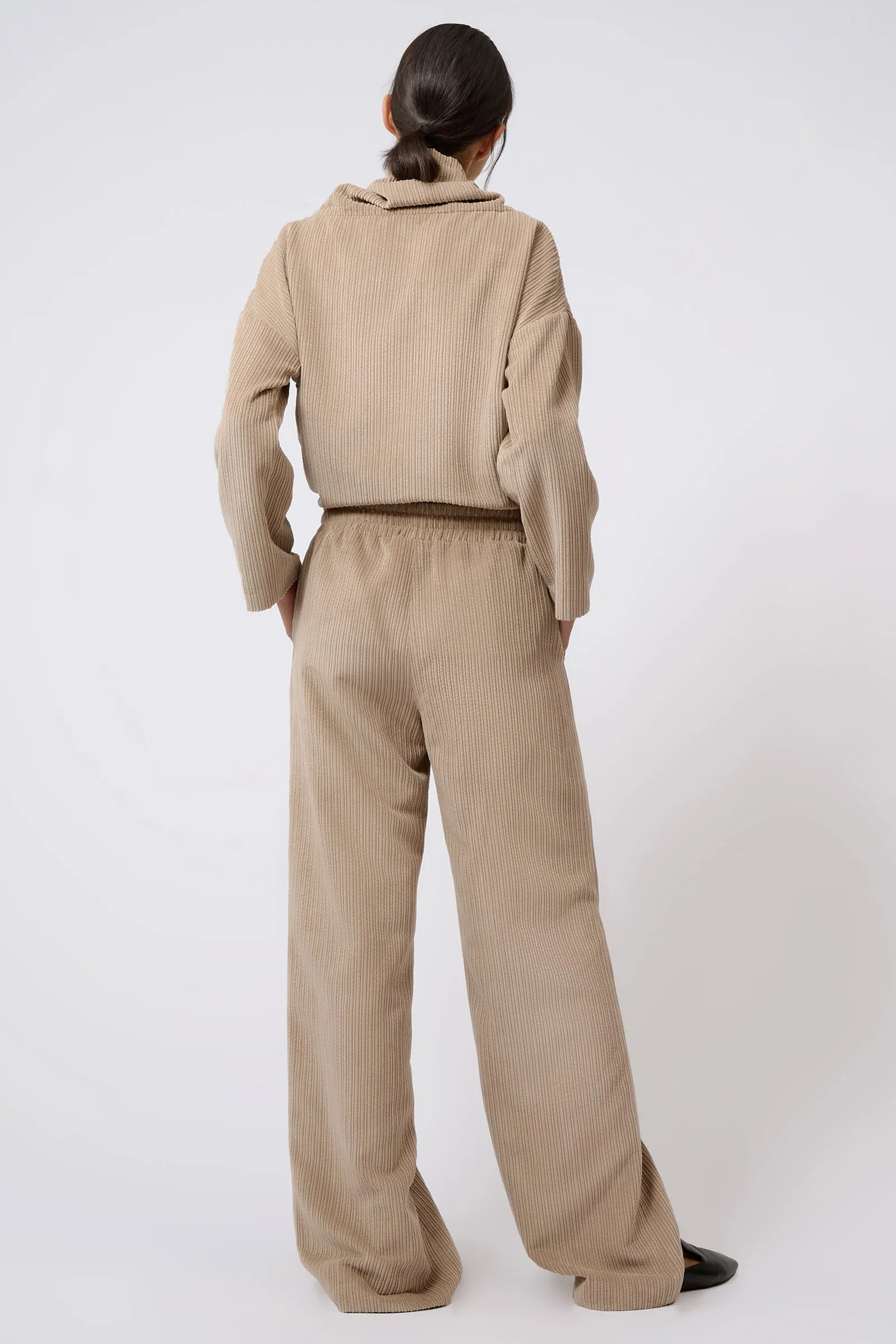Debbie Drawstring Pant - Beige