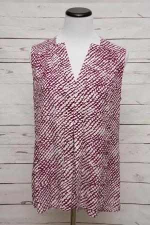 Derek Lam Women's Top: Purple 100% Silk Size 4, Pre-owned