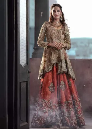 Designer Peplum Lehnga Outfit for Wedding #C2040