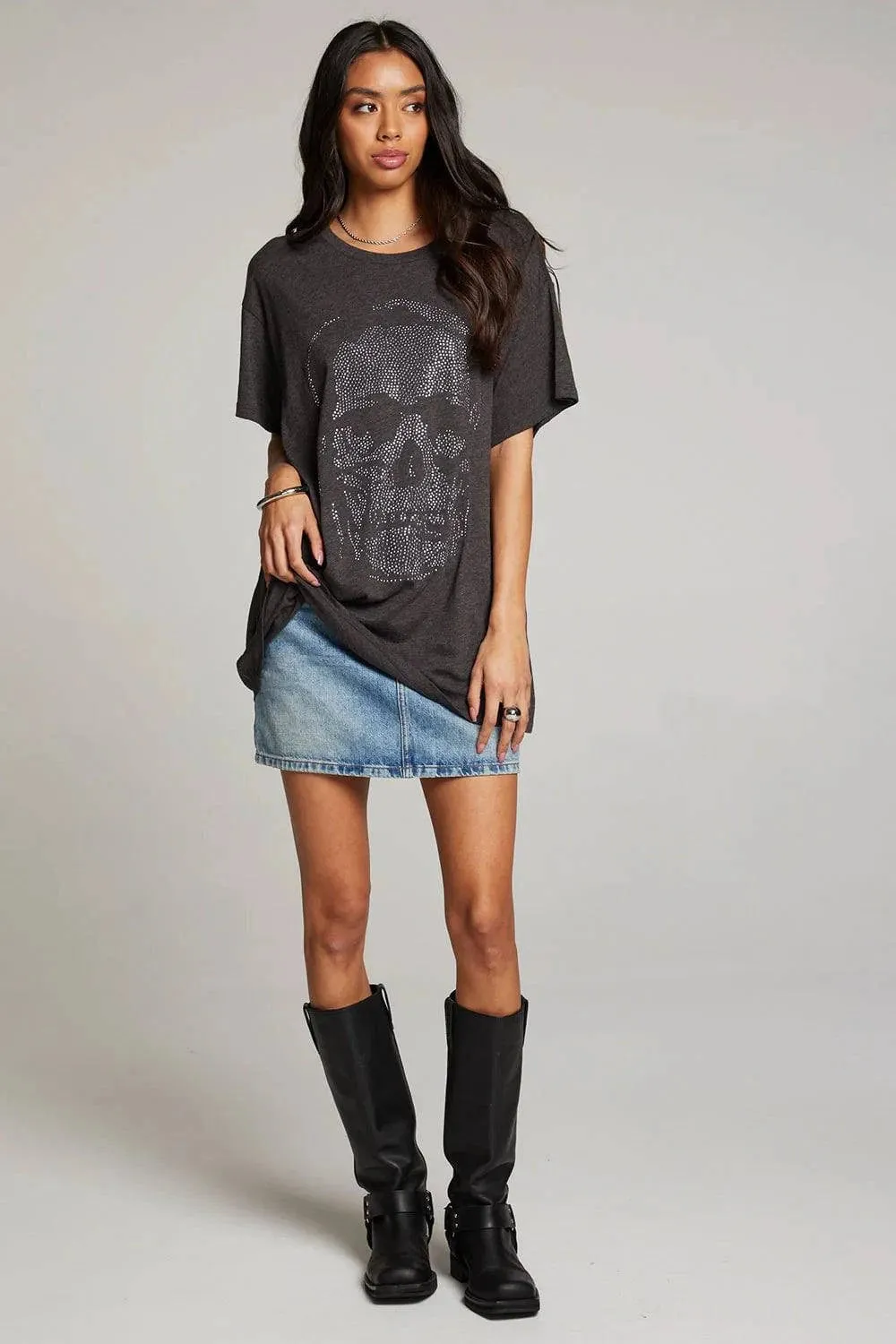 Diamond Skull Tee by Chaser | Vintage Black